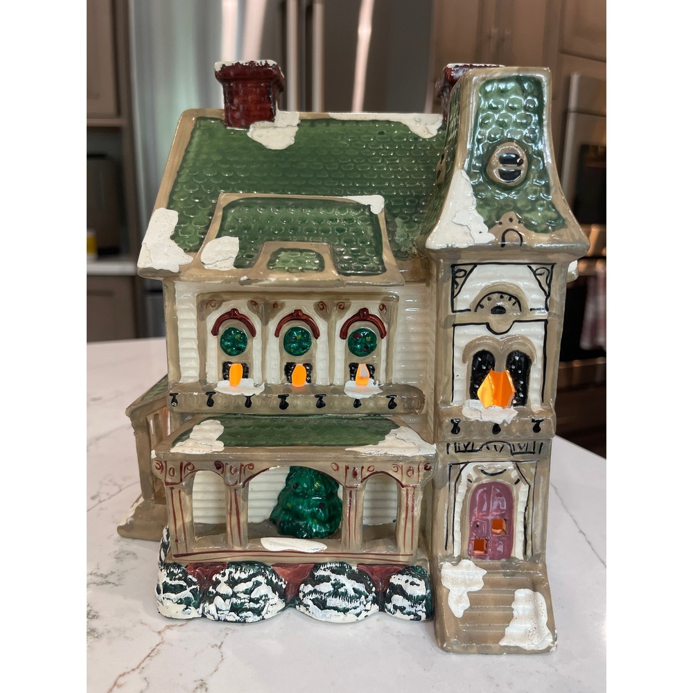 Dept 56 RAMSEY HILL Snow Village House 1986 Original Series Christmas Village